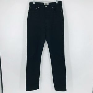 Reformation Stevie Ultra High Rise Jeans Black Size 29